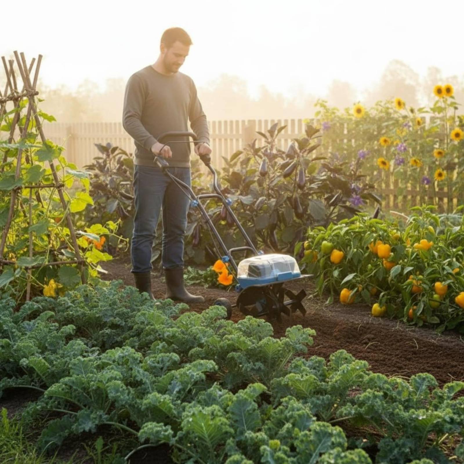40V 다기능 무선 경운기, 농부, 정원사, 농장, 마 - Farming Farmer 리뷰 및 가격