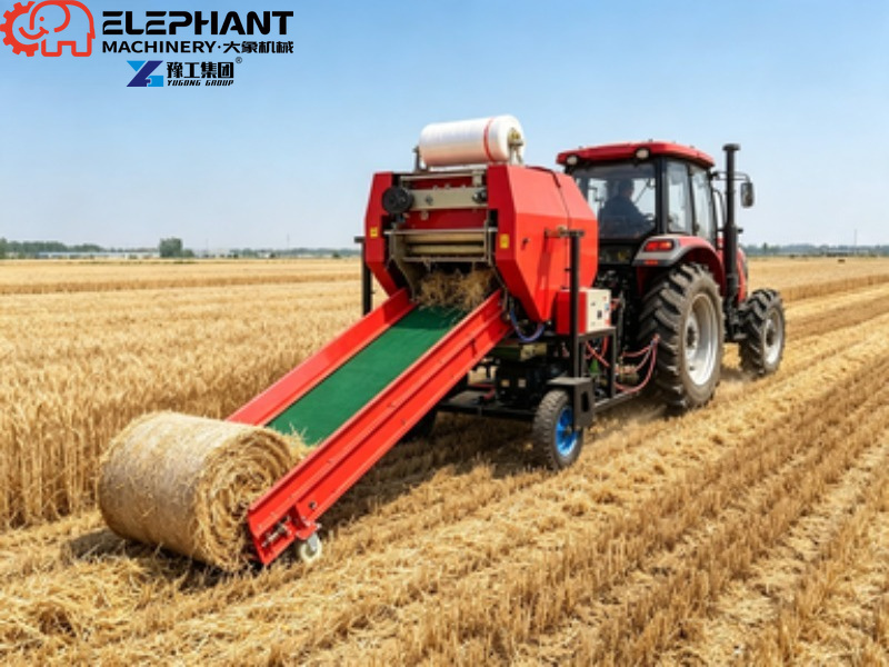 농업용 콤바인 사일리지 베일러 래퍼 미니 사각 건초 짚 - Agriculture Farming And Livestock 리뷰 및 가격