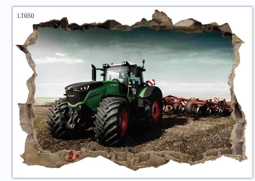 3D 슈퍼 대형 중장비 농업 장비 벽 스티커 굴삭기 트 - Agriculture Farm House 리뷰 및 가격