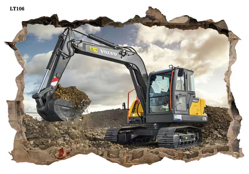 3D 슈퍼 대형 중장비 농업 장비 벽 스티커 굴삭기 트 - Agriculture Farm House 리뷰 및 가격