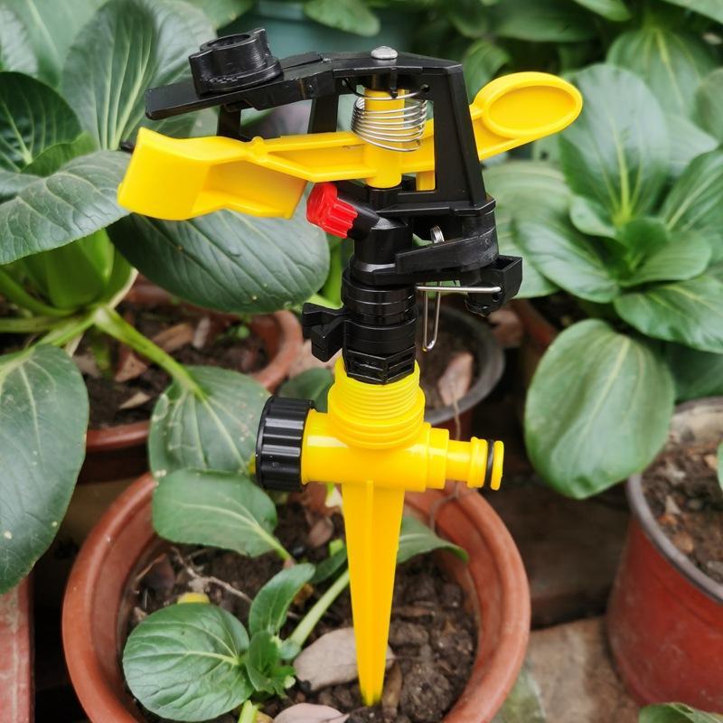 360도 회전식 임팩트 스프링클러, 조절 가능한 스파이 - Agriculture Farming Degree 리뷰 및 가격