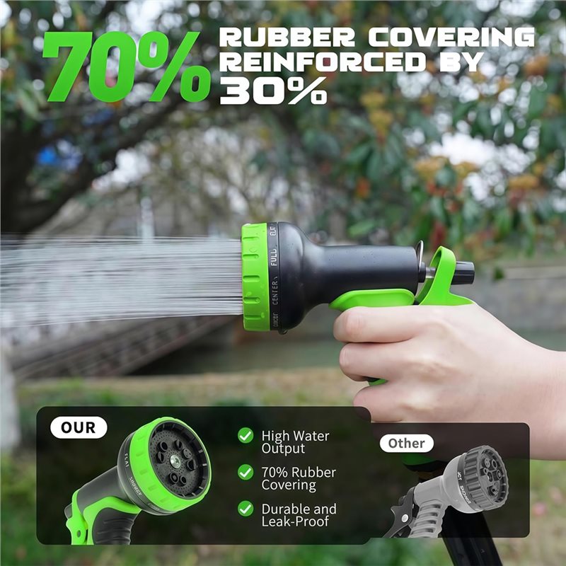 A25F-10가지 분사 패턴을 갖춘 가든 호스 노즐 - - Gardena Hose Comfort 리뷰 및 가격